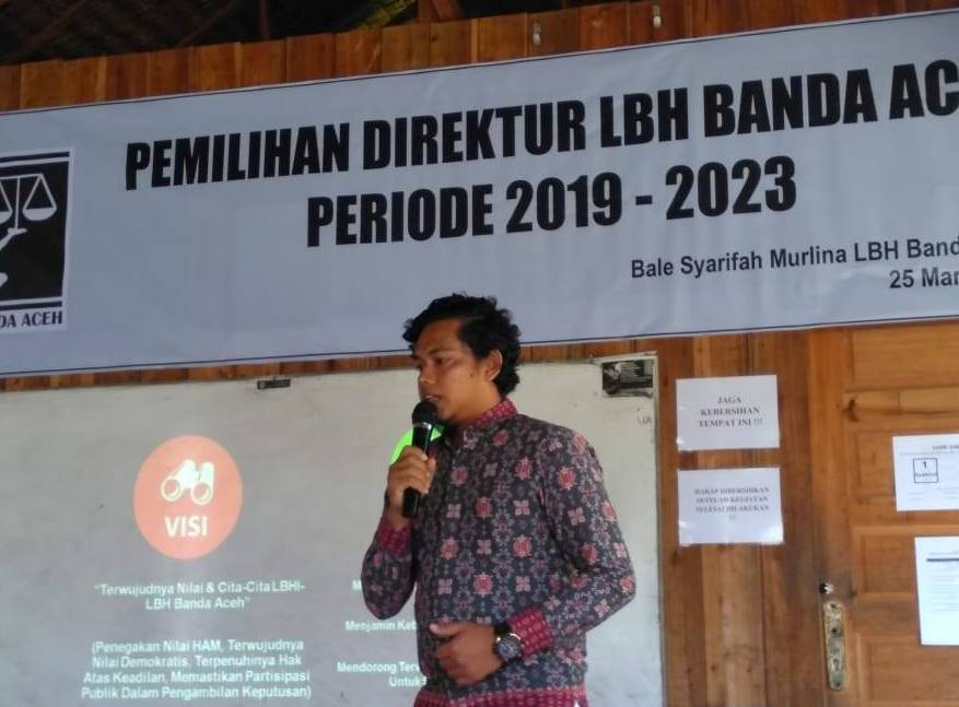 Syahrul Terpilih sebagai Direktur LBH Banda Aceh