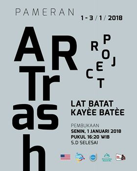Awal Tahun, YSEALI dan Komunitas Kanot Bu Gelar Pameran ARTrash