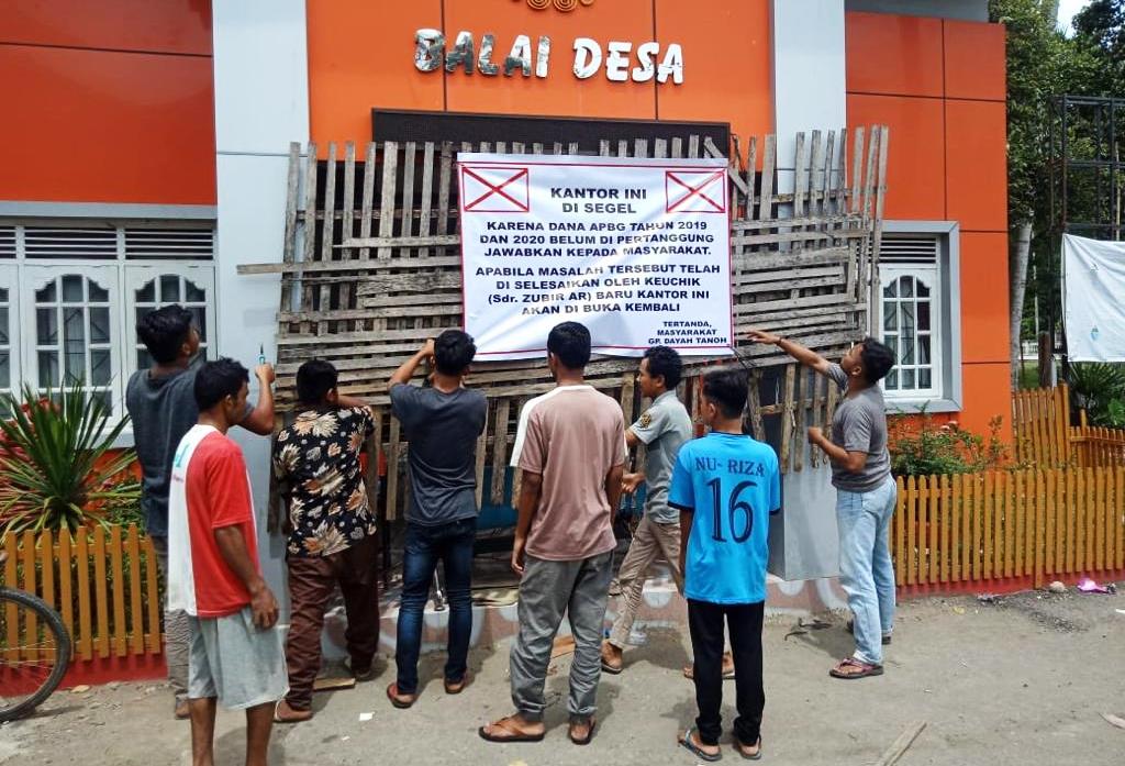 Kekosongan Jabatan Keuchik di Gampong Dayah Tanoh terjadi selama 2 Bulan